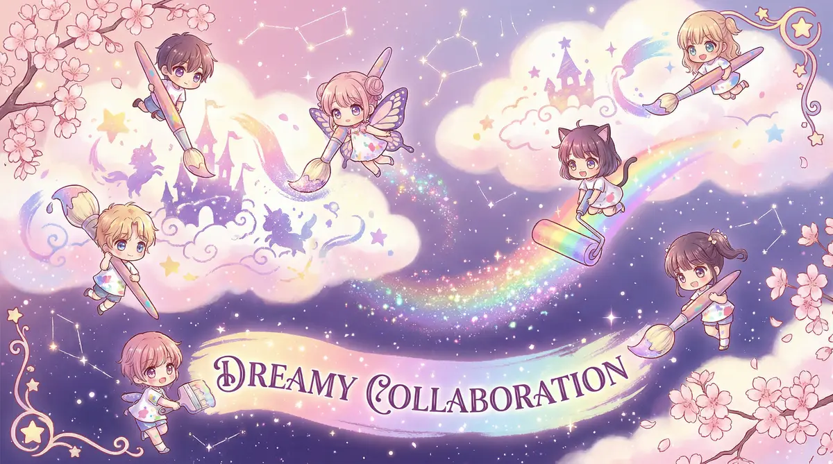 星愿画板挑战投稿作品 - 羞羞动漫 用户创作
